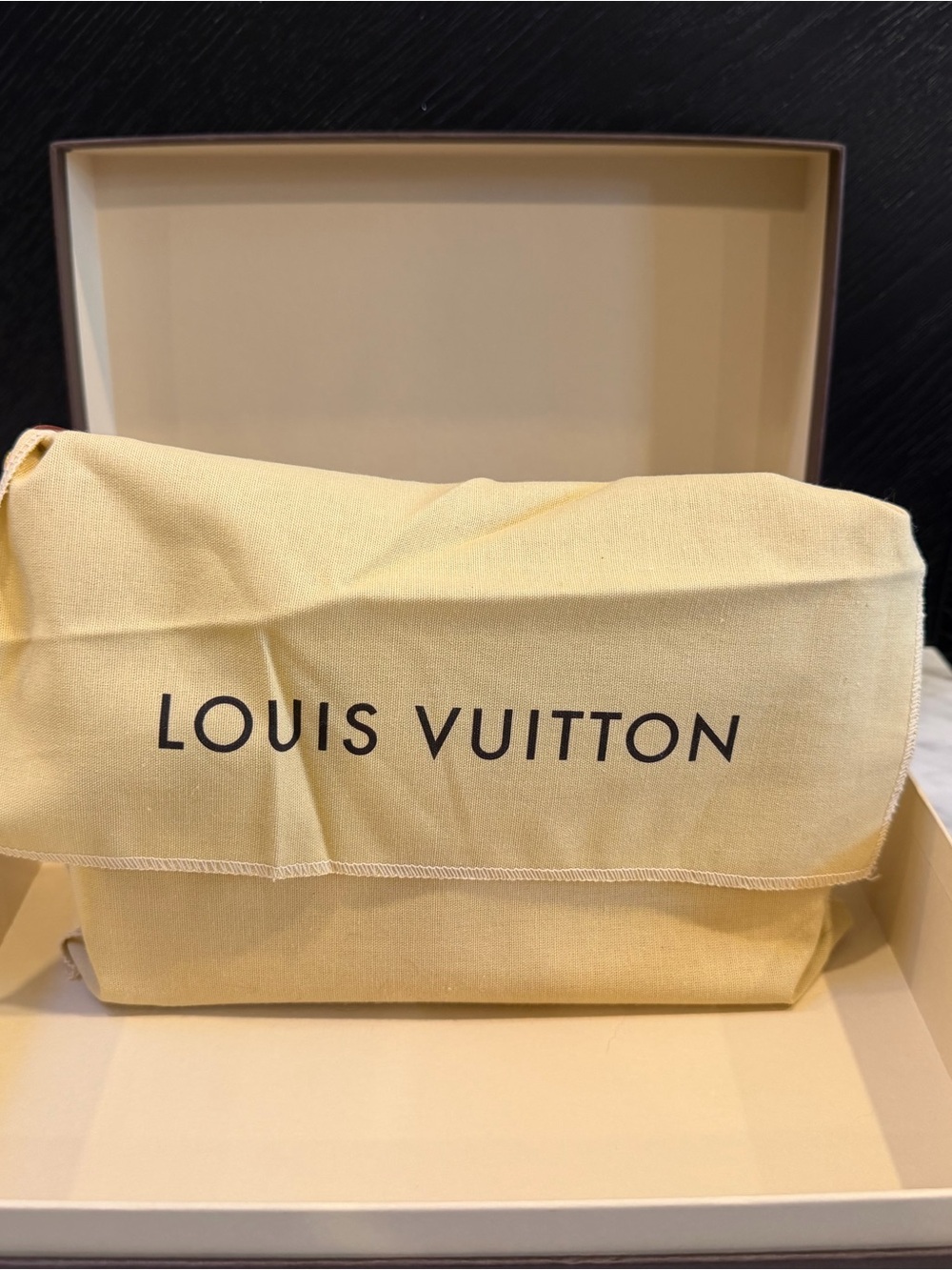 LOUIS VUITTON Marshmallow Monogram Vernis Mallory Square Bag - Picture 13 of 14